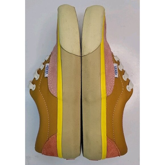 Vans Sneakers Era LX Suede Leather Rust Blue Pink Lace Up Sz Men 4.5 Women 6, EC - Picture 12 of 16